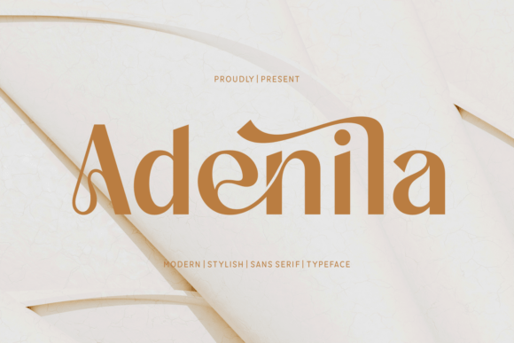 Adenila: A Stylish Sans Serif Font That Elevates Campaign Visuals