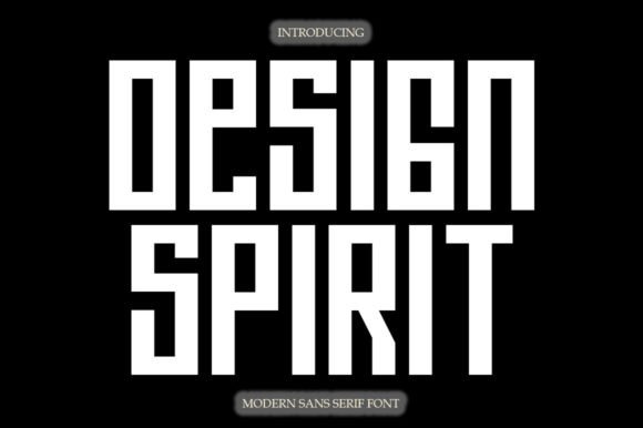 Design Spirit: A Feminine Sans Serif Font for Elegant Branding Projects