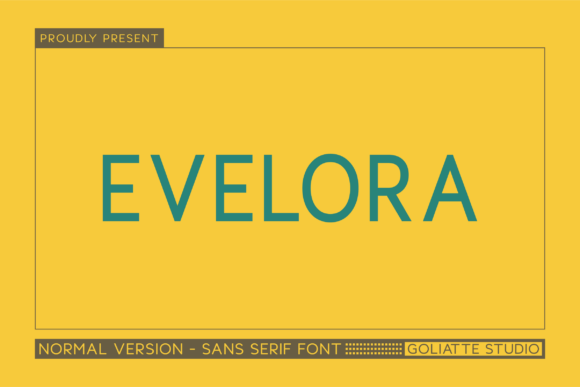 Evelora: A Bold Sans Serif Font for Modern Marketing Design