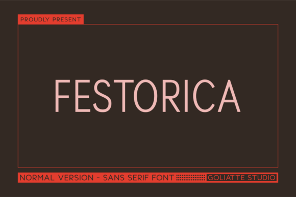 Festorica: The Bold Sans Serif Font That Commands Attention in Digital Campaigns