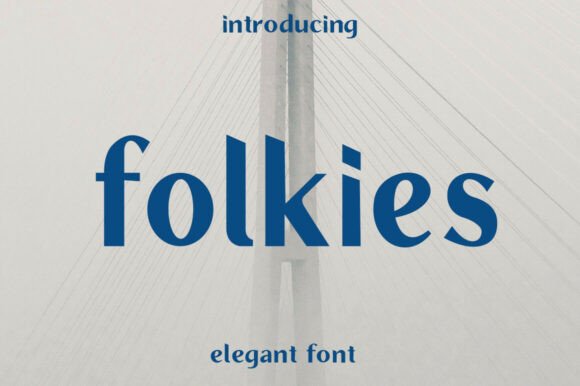 Folkies: A Modern Sans Serif Font for Business Branding