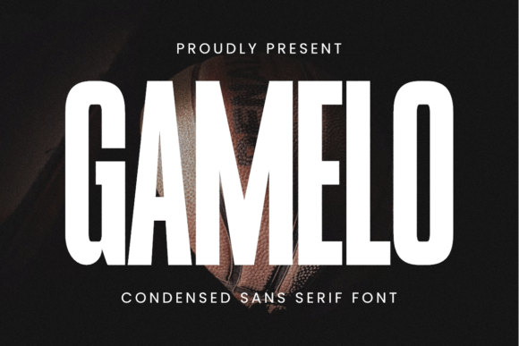 Gamelo: A Bold Sans Serif Font for Crafters and Product Designers