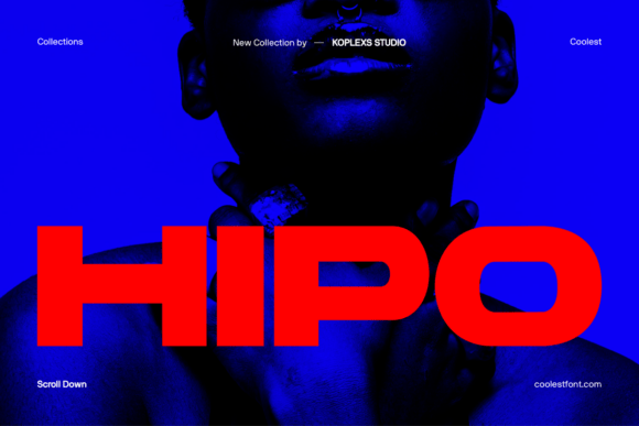 Hipo Font: A Bold Sans Serif for Modern Branding