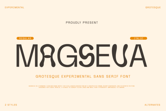 Magseva: A Fresh Grotesque Sans Serif Font for Modern Campaign Design