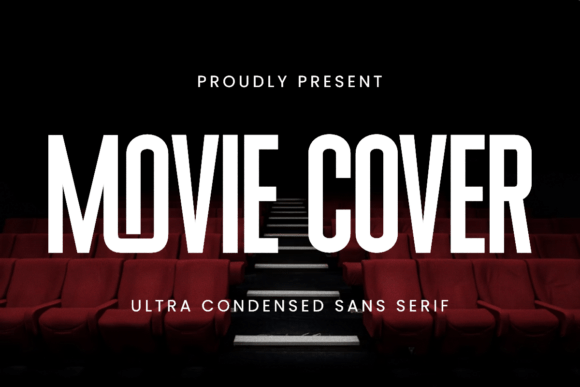 Movie Cover Font: A Bold Sans Serif for Cinematic Editorial Design