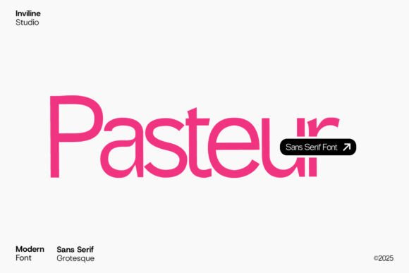 Pasteur: A Modern Sans Serif Font for Crafters and Product Designers