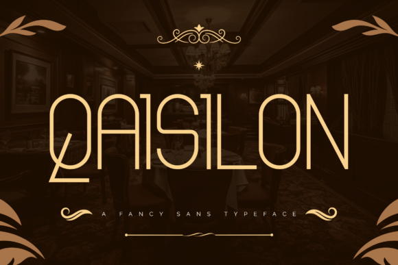 Qaisilon: A Luxurious Sans-Serif Typeface for Editorial Design and Digital Publishing