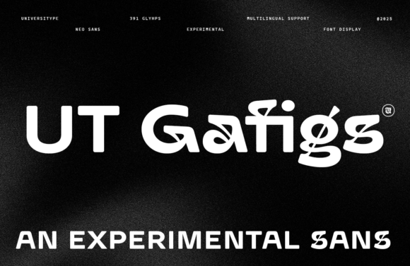 Ut Gafigs: A Bold Sans Serif Font That Elevates Small Business Branding