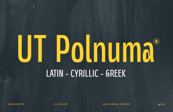 Ut Polnuma: A Modern Sans Serif Font for Digital Campaigns and Brand Visuals